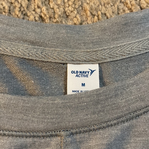 Old Navy Active Grey Long Sleeve - Picture 2 of 3